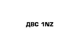 ДВС 1NZ